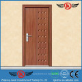 JK-P9013 JieKai pvc película envuelta puerta / MDF interior Puerta de PVC de PVC / Perfil de PVC para Windows y puertas